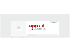 Desktop Screenshot of dagsped.pl